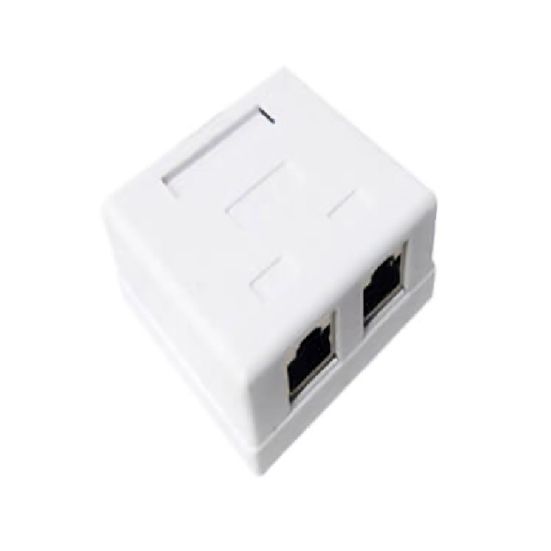 کیستون باکس 2 پورت cat6 utp یوبی نت UBINET